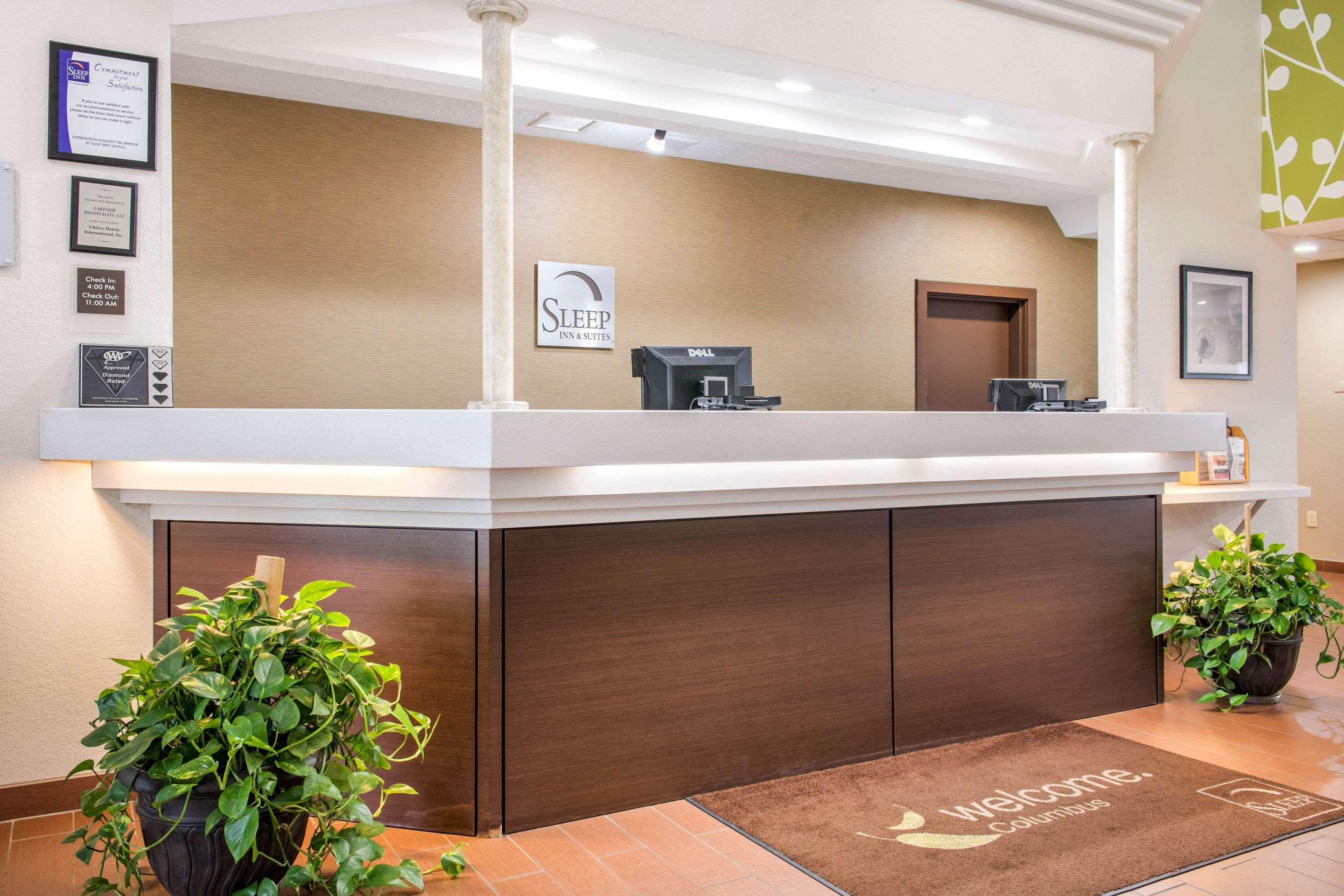 Sleep Inn & Suites Колумбус Экстерьер фото